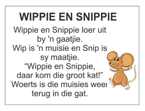 Gedigte En Rympies Afrikaans Is Maklik Kids Poems Quotes For Kids