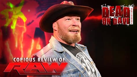 WWE RAW 10 10 22 LIVE REVIEW 25 Years Of DX And Brock Lesnar