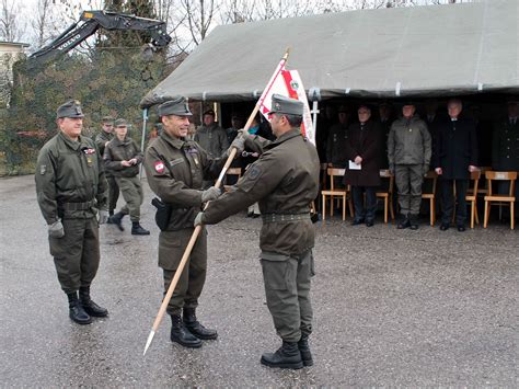 Bundesheer Aktuell Kommandoübergabe beim Pionierbataillon 2