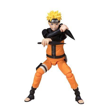 Bandai Toys Bandai Naruto Shippuden Naruto Uzumaki Package Version S.H ...