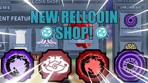 New Shindo Life Rellcoin Shop Stock Shindai Rengoku Yang Youtube