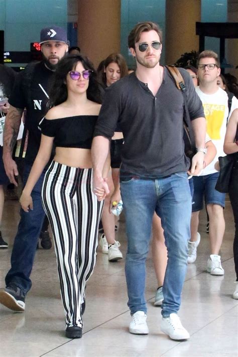 Camila Cabello holds hands with boyfriend Matthew Hussey in Barcelona