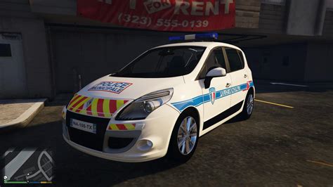 Renault scénic french police municipale ELS GTA5 Mods