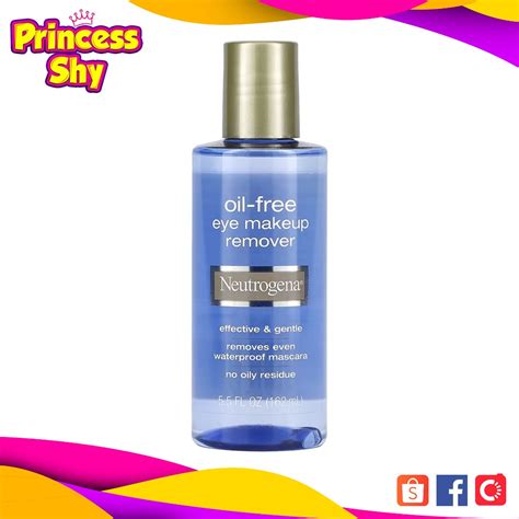 Neutrogena Oil Free Eye Makeup Remover Effective Gentle Removes