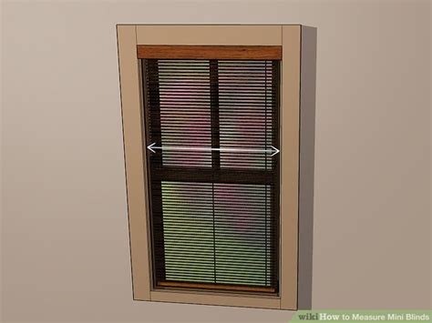 How to Measure Mini Blinds (with Pictures) - wikiHow