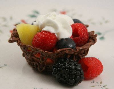 Tutorials: Chocolate Fruit Baskets