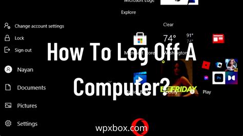 How To Log Off A Windows Pc Multiple Ways