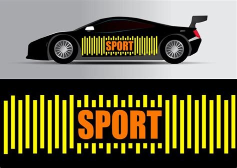 Premium Vector Sport Car Decal Stripes Car Tuning Stickers Speed