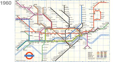 Bbc News Tube 150th Anniversary How The Underground Map Evolved