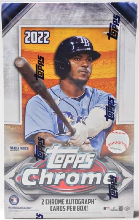 Topps Chrome Baseball Hobby Box Cloutsnchara