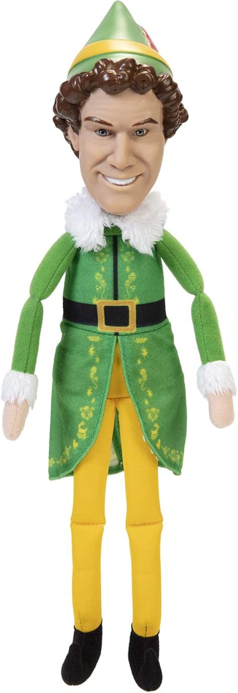 Amazon Jakks Holiday Elf Buddy The Elf Talking Plush With 15