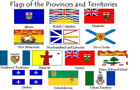 Canadian Provincial Flags