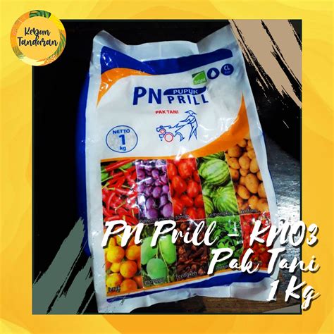 Jual Pupuk Kno Putih Pn Prill Pak Tani Kemasan Pabrik Repack Kg