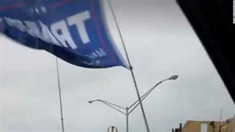 Trump Flag Spotted On Military Convoy