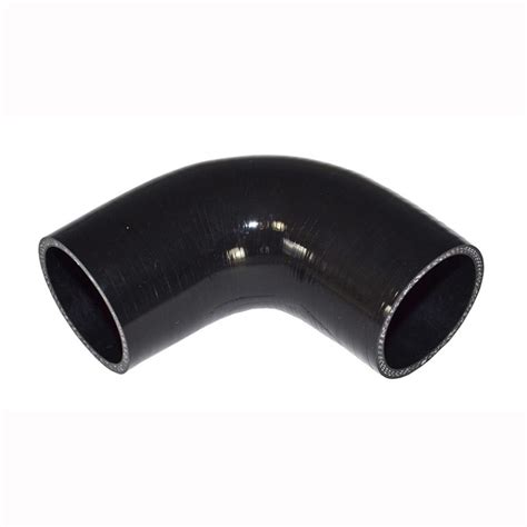 90 Degree Performance Coolant Elbows E Series Shiny Black Spareco