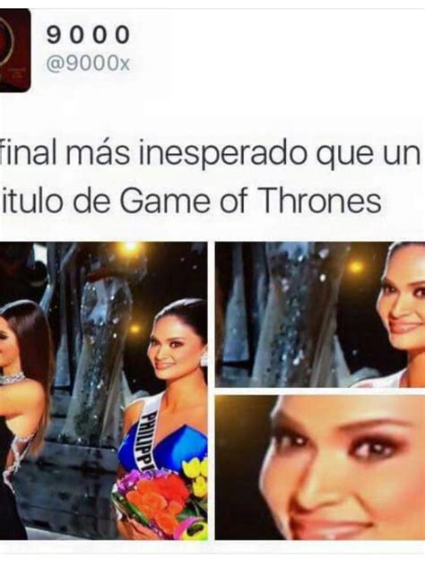 Memes Miss Universo Error Colombia Filipinas Los Mejores Memes Del