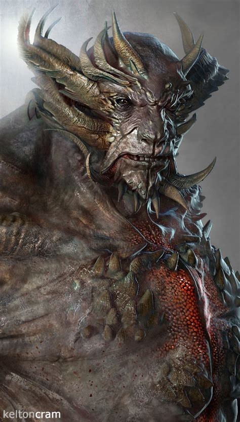 Creature Bust Kelton Cram On Artstation At Https Artstation