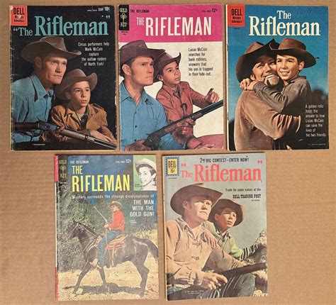 Lot Of Dell Rifleman Comics Ebay