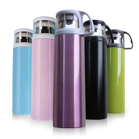 Ml Stainless Steel Thermos Thermal Water Bottle Cup Mug Hrs