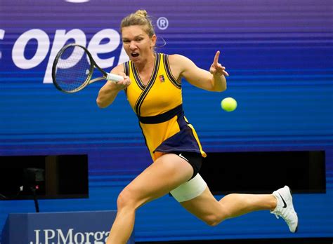 Tennis Luck Shines On Halep On Rainy Day At U S Open Nippon