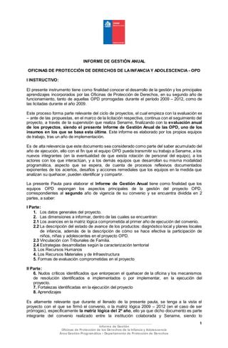 Formato Informe Gestion OPD 2011 Doc