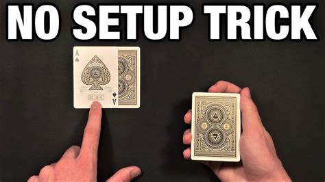 This Self Working Card Trick Will Fool Everyone At School Youtube