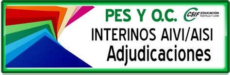 CSIF Interinos AIVI AISI Curso 2023 2024 PES Y Otros Cuerpos