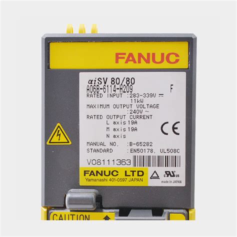 Japan Original Fanuc Servo Amplifier A B H