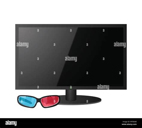 Screen Tv Stock Vector Images Alamy