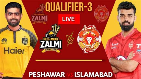 Live Psl Live Islamabad United Vs Peshawar Zalmi Qualifier