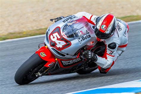 Mattia Pasini Pilot Of Motogp Moto Gp Grandprix Motobike