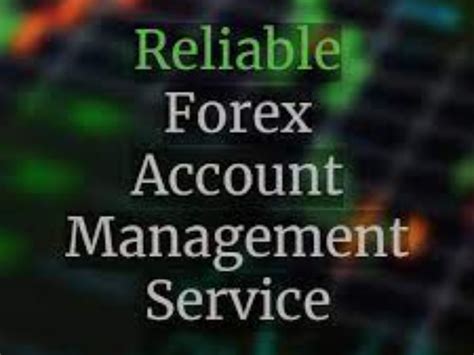 Forex Account Management Service Upwork