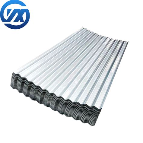 Zinc Coating 40 275g Galvanized Corrugated Steel Sheet Roofing Sheet