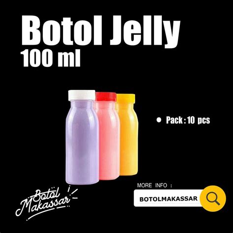 Jual Botol Plastik Jelly Ml Isi Pcs Shopee Indonesia