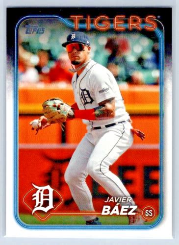 Topps Series Baseball Javier Baez Detroit Tigers Base