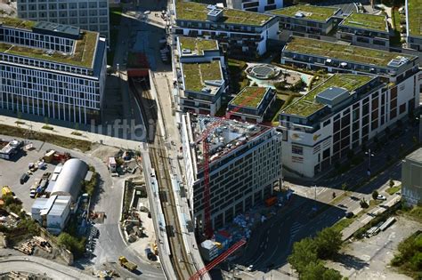 Luftbild Stuttgart Baustelle Zum Neubau Der Hotelanlage Budapester