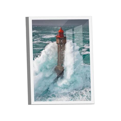 Quadro Farol Em Turbul Ncia Br Artes Leroy Merlin