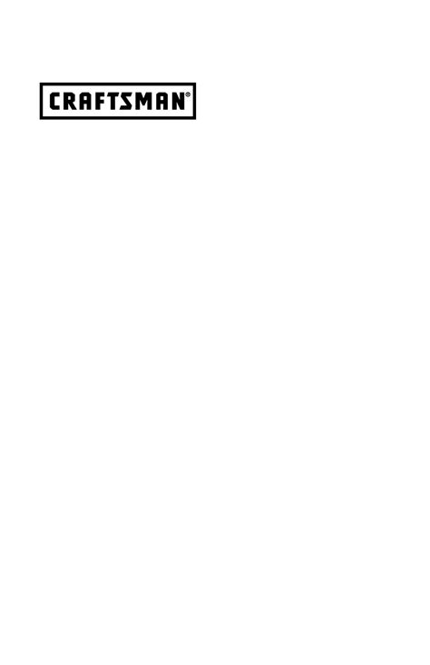 Craftsman 919.167242 User Manual | 44 pages