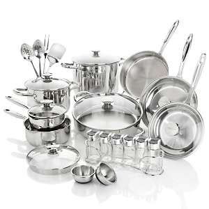 Wolfgang Puck Bistro Elite Piece Stainless Cookware Set