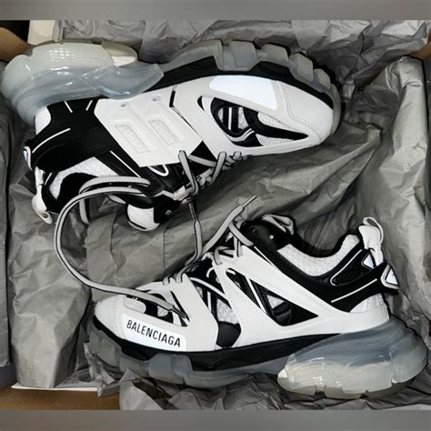 Balenciaga Shoes Balenciaga Track Clearsolebicolor Whiteblack