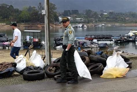 M S De Toneladas De Basura Fueron Recogidas En El Malec N De Guatap