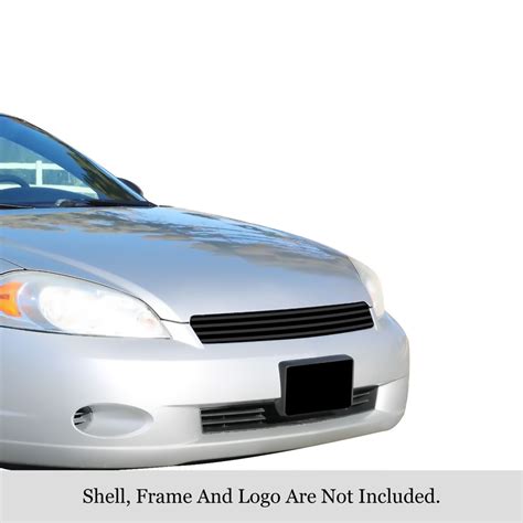 Aps 2006 2013 Chevy Impala Black Stainless Steel Billet Grille 8x6