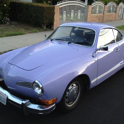 Periwinkle Karmann Ghia On Sawtelle In West Los Angeles Vw Karmann