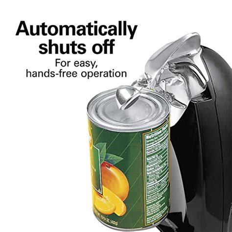 Hamilton Beach Electric Automatic Can Opener With Auto Shutoff Knife