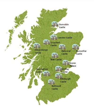 scottish castles awe inspiring link
