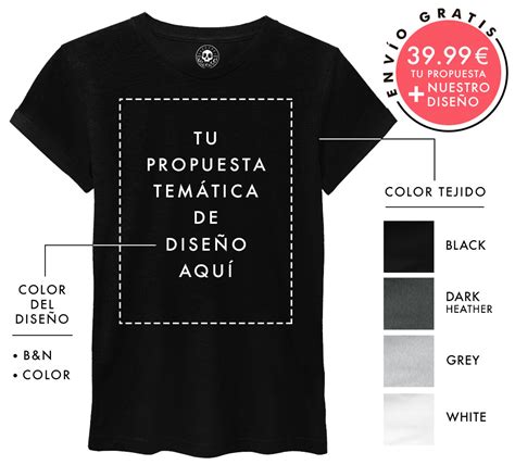 Personaliza tu camiseta como tú quieras