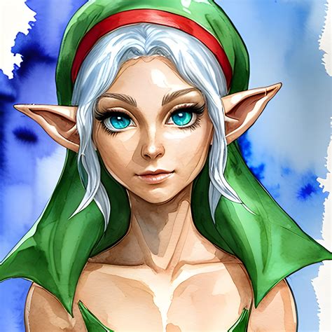 Water Color Elf Racist Femboy Arthub Ai