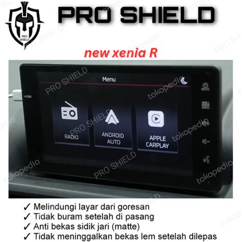 Jual Anti Gores Head Unit Daihatsu All New Xenia Matte Doff Kab