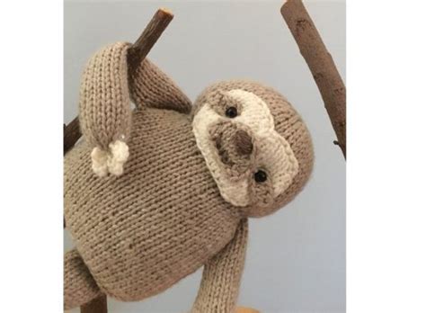 Knit Sloth Pattern Graphic By Amy Gaines Amigurumi Patterns Creative