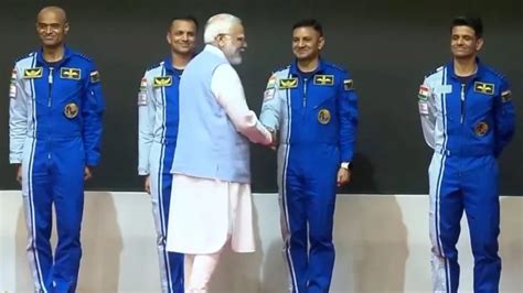 Gaganyaan: India names 4 astronauts for space flight - InLittleAlchemy